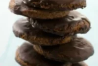 Grain-Free Mint Chocolate Wafers