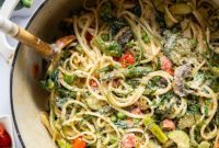 Vibrant Garden Pasta for Spring