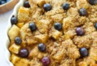 Baked Blueberry Streusel French Toast Bliss
