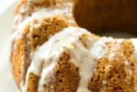 Festive Gingerbread Bundt with Citrus Glaze