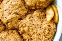 Brown Butter Biscuit Apple Cobbler