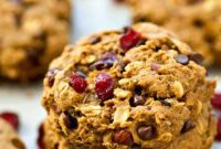 Energizing One-Bowl Chocolate Chip Trail Mix Breakfast Cookies