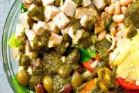 A Taste of Tuscany: Turkey & Pesto Salad