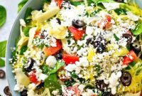 Zesty Mediterranean Spaghetti Squash Salad