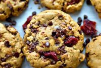 Nutty Browned Butter Oatmeal Cherry Chocolate Chip Cookies