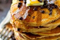 Decadent Almond Butter Chocolate Chip Flapjacks