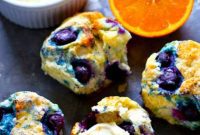 Coconut-Kissed Blueberry Biscuits with Sunny Orange Cloud Cream