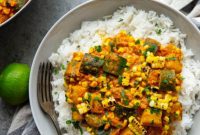 Smoky Sweet Corn Zucchini Curry