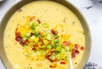Velvety Potato Cheddar Soup