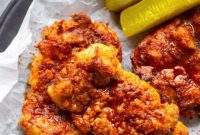 Crispy Air Fryer Nashville Hot Chicken