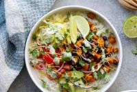 Vibrant Black Bean & Sweet Potato Burrito Bowls with Tangy Lime-Cilantro Drizzle