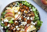 Roasted Moroccan Carrot and Apple Salad