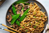 Fiery Miso Scallion Noodles