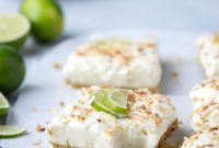 Coconut Key Lime Dream Bars