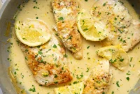 Lemon Dijon Cream Chicken