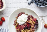 Homestyle Rhubarb Berry Delight