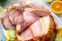 Sweet and Tangy Glazed Ham