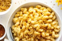Crispy Chili Crumb Beer Cheese Mac & Cheese