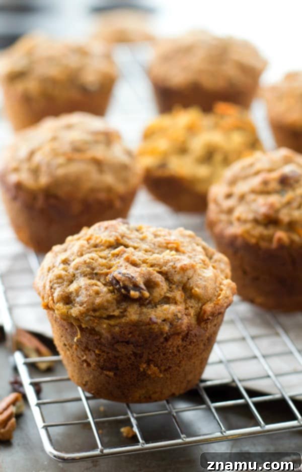 Morning Glory Muffin Perfection 4 Super-soft inside and loaded with all kinds of healthy goodness, these classic morning glory muffins are the best way to wake up! @WholeHeavenly