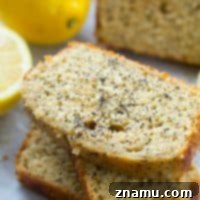 Zesty Poppy Drizzle Loaf 11 Glazed Lemon Poppy Seed Bread