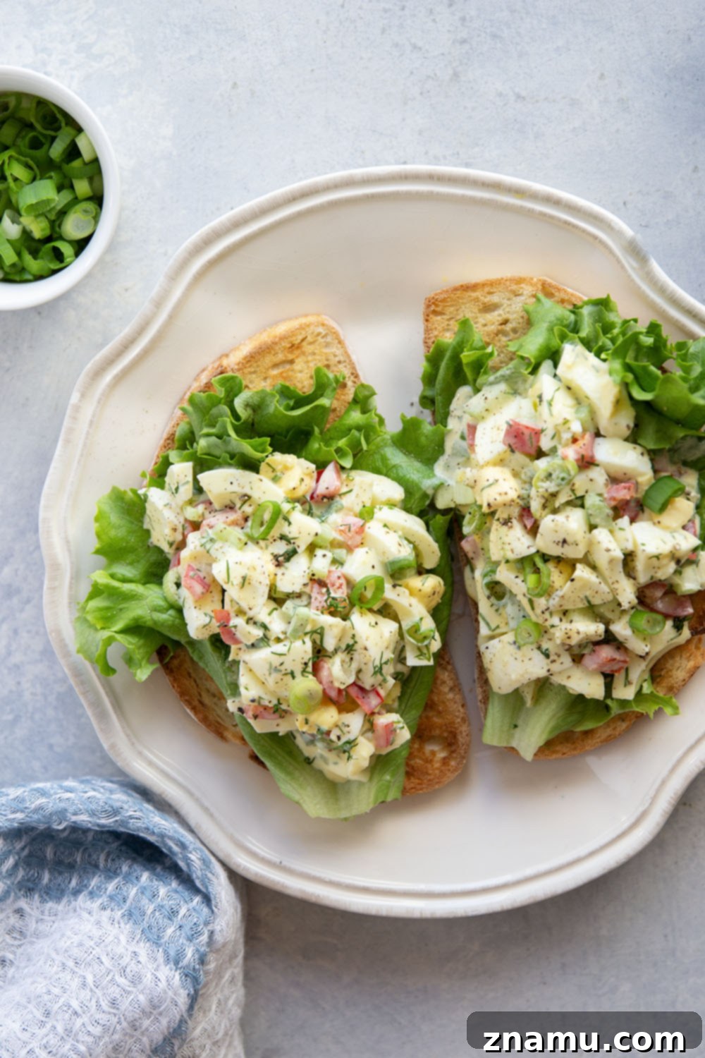 The Quintessential Egg Salad 3 Perfectly creamy and loaded with crunchy celery and lots of fresh dill, this classic egg salad is quick to make and the best egg salad recipe to have up your sleeve!