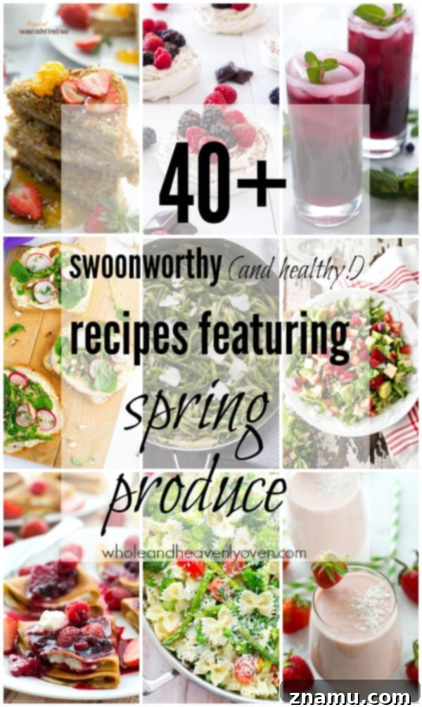 Embrace the vibrant flavors of spring with over 40 healthy, delicious, and easy-to-make recipes featuring seasonal produce. From refreshing salads to sweet treats, discover culinary inspiration for every meal.
