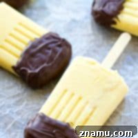 Vanilla Chocolate Pudding Pops 11 Chocolate Dipped Vanilla Pudding Popsicles