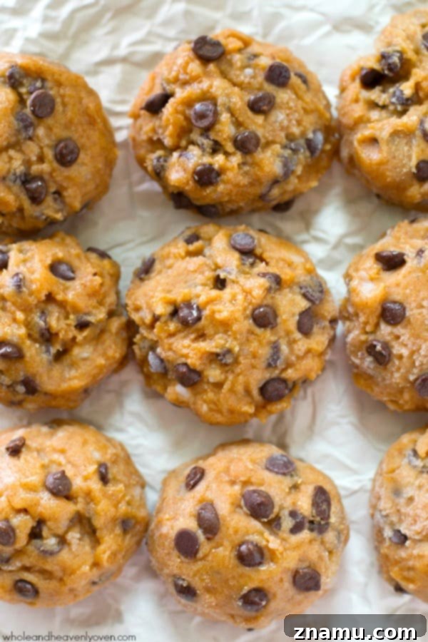 Effortless Almond Butter Cookie Dough Bites 4 You won't be able to resist having 2 or 3 of these addicting chocolate-loaded cookie dough bites especially when it's hot outside! They whip up in minutes, so stock your freezer. @WholeHeavenly