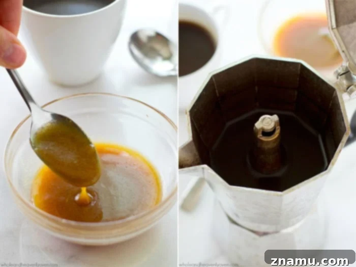 Molten Salted Caramel Espresso Affogato 5 Lots of homemade salted caramel sauce, strong-brewed espresso and vanilla ice cream come together in https://znamu.com/wp-content/uploads/2025/10/img_12597_4.webp