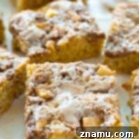 Apple Sour Cream Streusel Coffee Cake