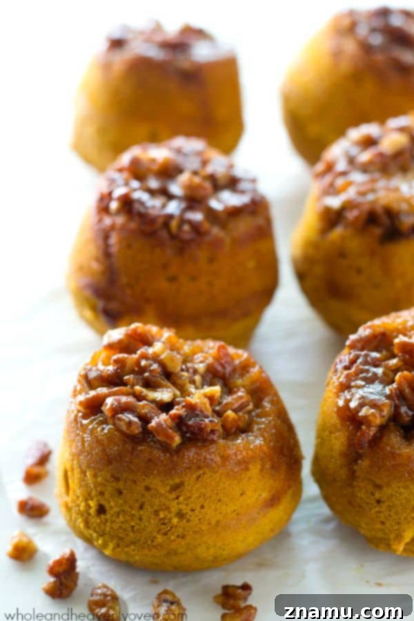 Brownie Batter Muffins 12 An irresistible sticky pecan topping stars in these soft pumpkin spiced muffins---like a cross between a sticky bun and a muffin all rolled in one!