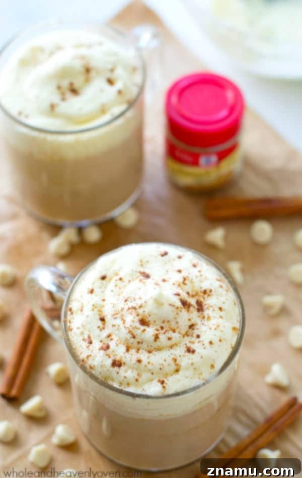 Easy 4-Ingredient Agave Mocha Coffee Syrup 13 White chocolate and pumpkin spice mocha, a quick and easy coffee drink.