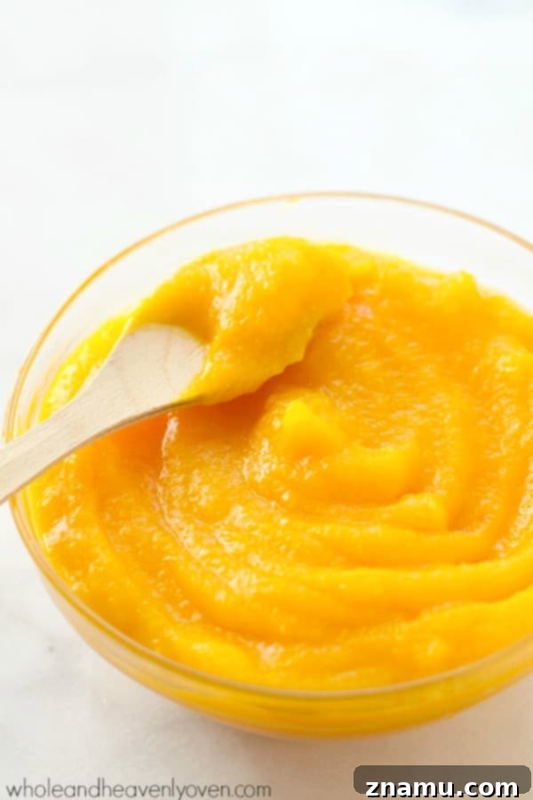 Whip Up Fresh Homemade Pumpkin Puree 7 Discover the striking difference in color and freshness between bright, homemade pumpkin puree and the duller, canned alternative. @WholeHeavenly