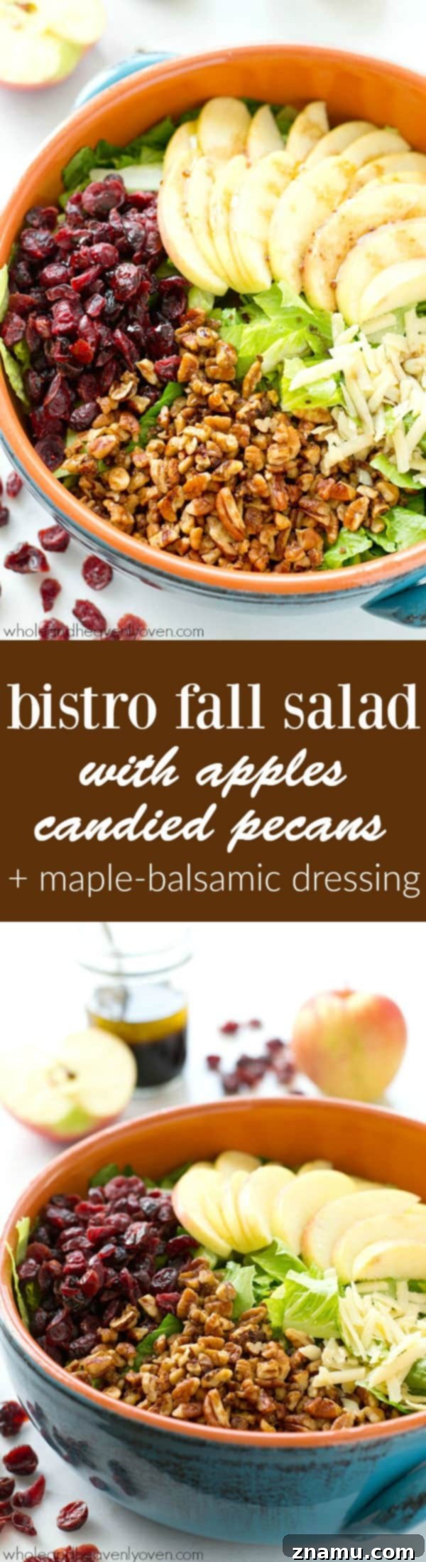 Multiple servings of Bistro Fall Salad arranged on a table, highlighting its appeal for gatherings.