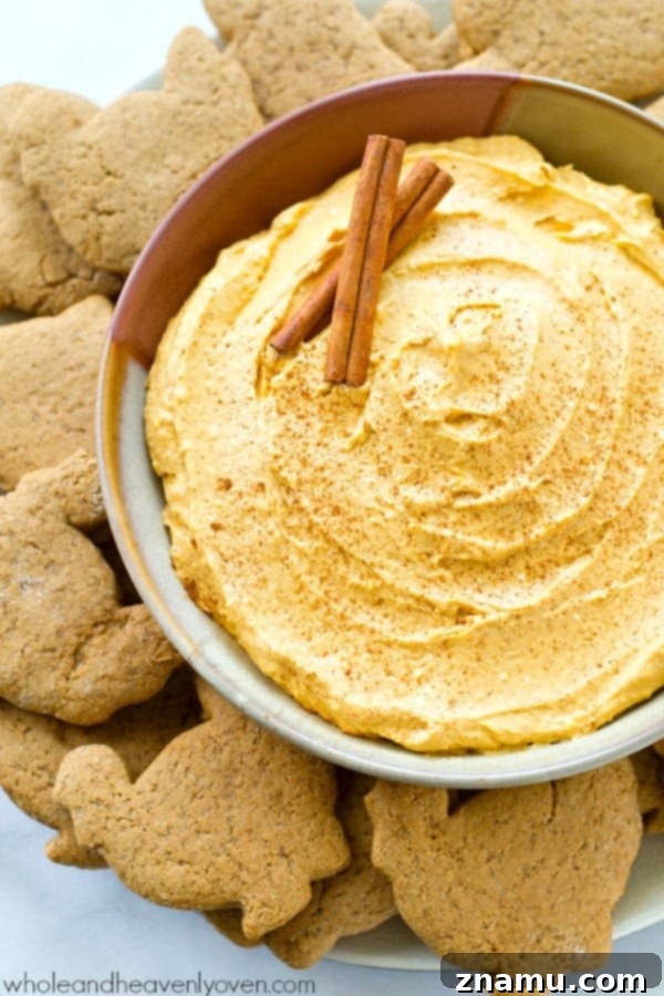 Spiced Pumpkin Cheesecake Dip with Zesty Gingersnap Dippers 2 Delicious Pumpkin Cheesecake Dip served with festive turkey-shaped gingersnap cookies, perfect for a last-minute Thanksgiving appetizer. @WholeHeavenly
