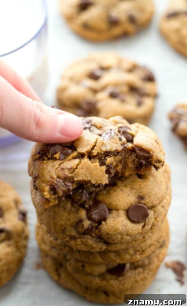 25 Whole and Heavenly Oven Recipes We Loved in 2015 12 Thick, chewy coconut oil chocolate chip cookies, made healthy without butter.