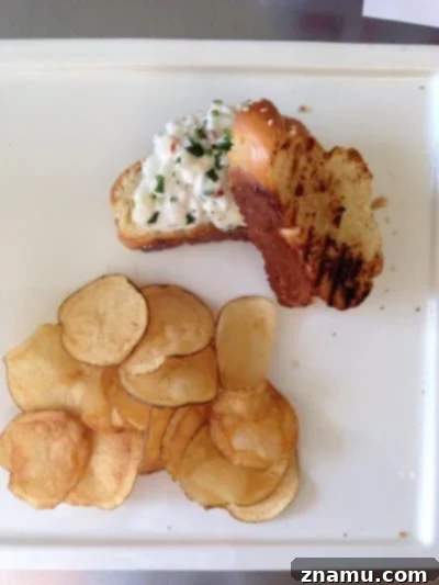 Sizzling Starts: My Culinary School Debut 14 Seafood Salad and Homemade Potato Chips