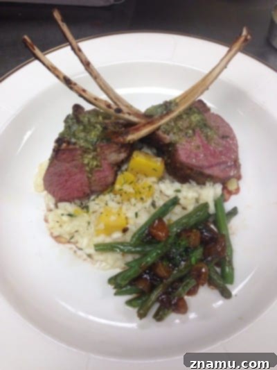 Sizzling Starts: My Culinary School Debut 19 Lamb Chops with Mint Pesto