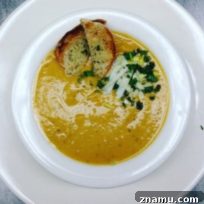 Sizzling Starts: My Culinary School Debut 7 Cream of Sweet Potato Apple Soup