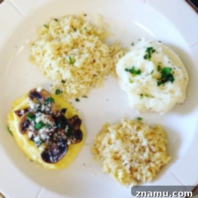 Sizzling Starts: My Culinary School Debut 8 Grain Day - Polenta, Rice Pilaf, Mashed Potatoes, Risotto