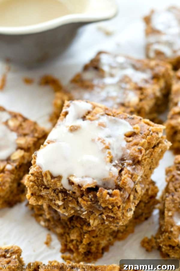 Frosted Multi-Grain: Your Perfect Morning Bite 2 Delicious and healthy Frosted Multi-Grain Breakfast Bars, perfect for a quick breakfast or energizing snack, made without butter or oil.