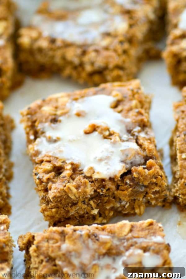 Frosted Multi-Grain: Your Perfect Morning Bite 3 Close-up of frosted multi-grain bars, showcasing their soft texture and delicious glaze, ideal for a quick energy boost.