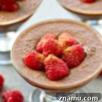 Mocha Raspberry Chia Dream 7 Extra-creamy and made completely in the fridge, this mocha-flavored raspberry chia seed pudding is the perfect way to get your healthy sweet tooth fix!