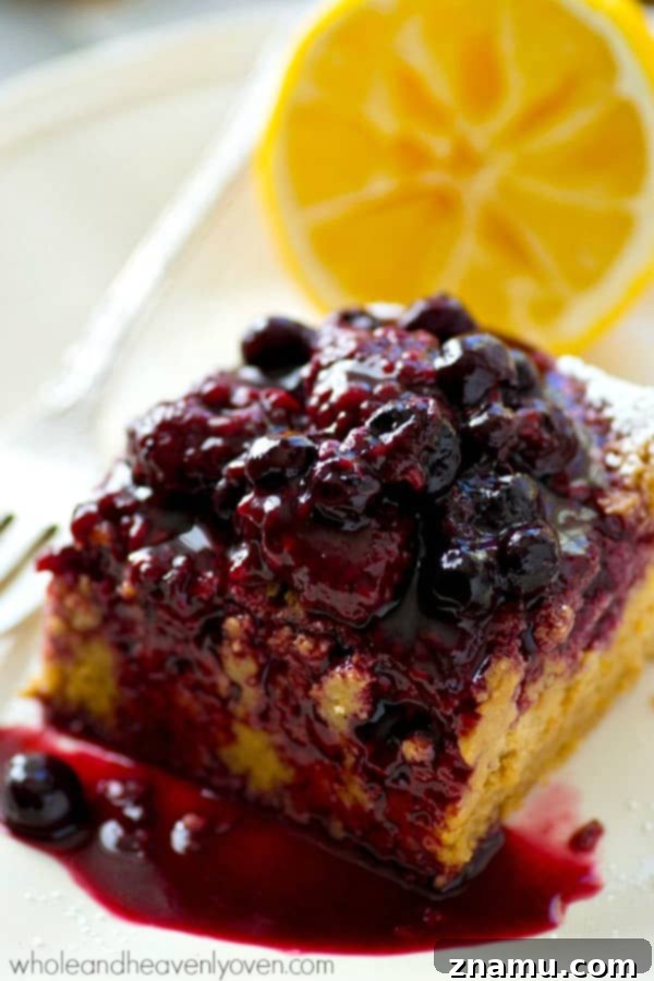 Zesty Lemon & Berry Dream Bars 5 Lusciously silky and moist inside and loaded with tons of citrus flavors, these magic cake bars are going to completely blow you away.---Don't forget the warm berry sauce on top!