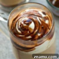 If you love the Starbucks mint mocha latte, you will fall head-over-heels for this easy, five-minute copycat version that's also on the lighter side!