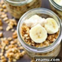 Banana Cream Pie Granola Parfaits