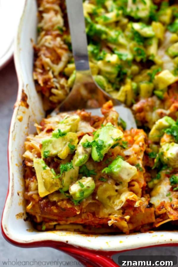 Make-Ahead Fiesta Chili Bake 6 Super-easy make-ahead lasagna with a Mexican twist! Meet your new new favorite lasagna in the world.