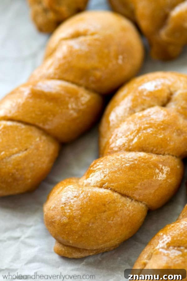 Mock Sourdough Bread Twists No Starter 2 Deliciously golden-brown sourdough bread twists, made quickly without a starter, arranged on a baking sheet, ready to be enjoyed.