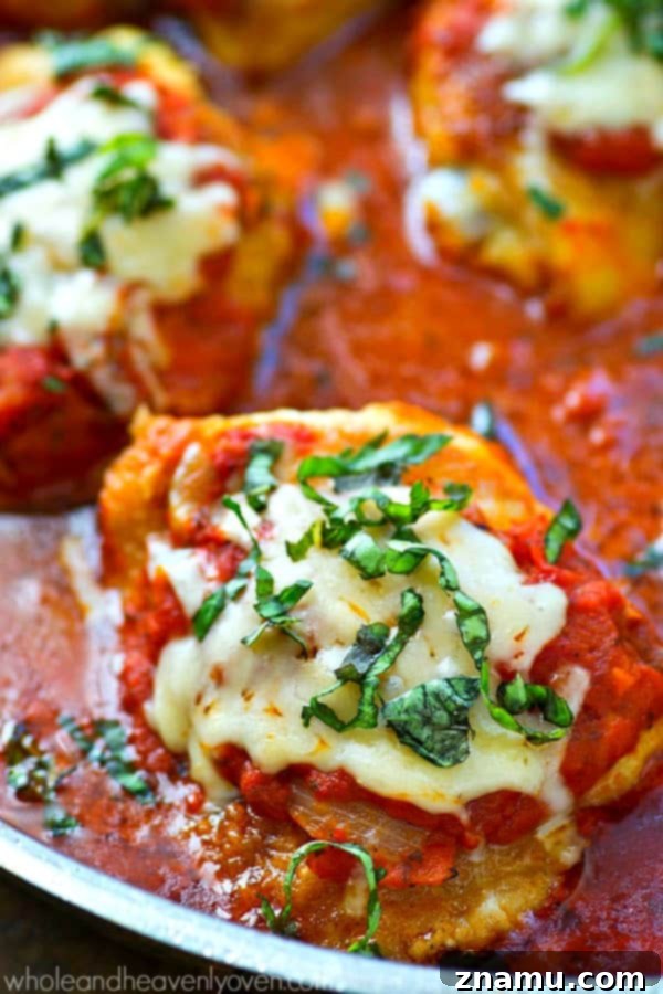 Tuscan Braised Chicken Feast 3 Braised in a flavorful Italian sauce and covered with melty Parmesan cheese, these one-pot chicken thighs are Italian food at it's total best!
