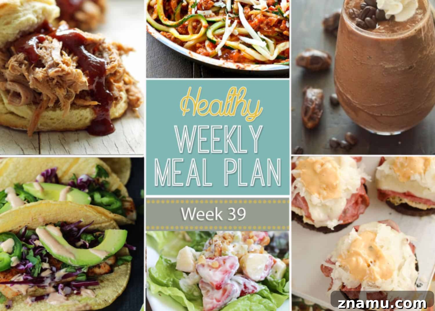 Fuel Your Week 39 with Healthy Meals 2 Healthy Weekly Meal Plan Week 39: Delicious and Nutritious Meals for Your Week
